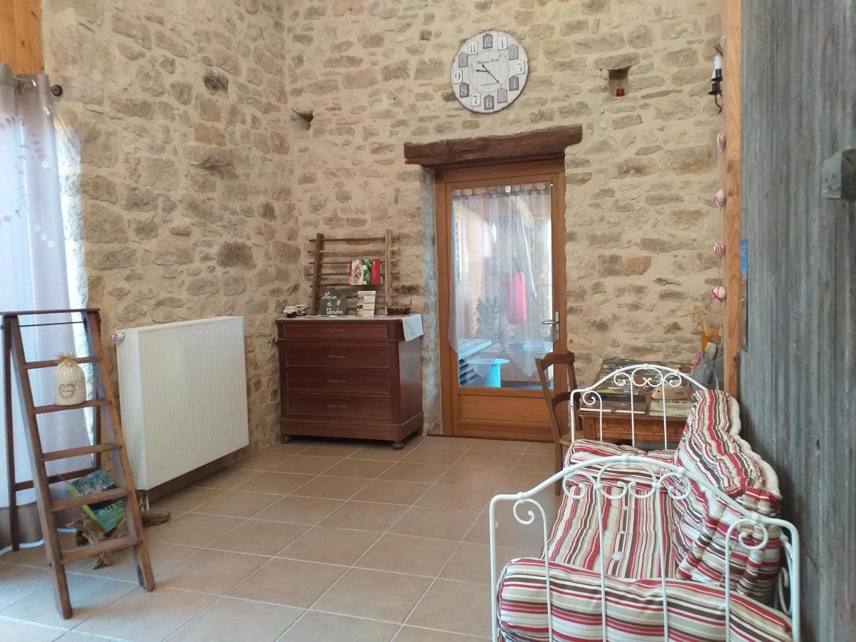 Hotel La Grange Du Rial Bournazel  Esterno foto